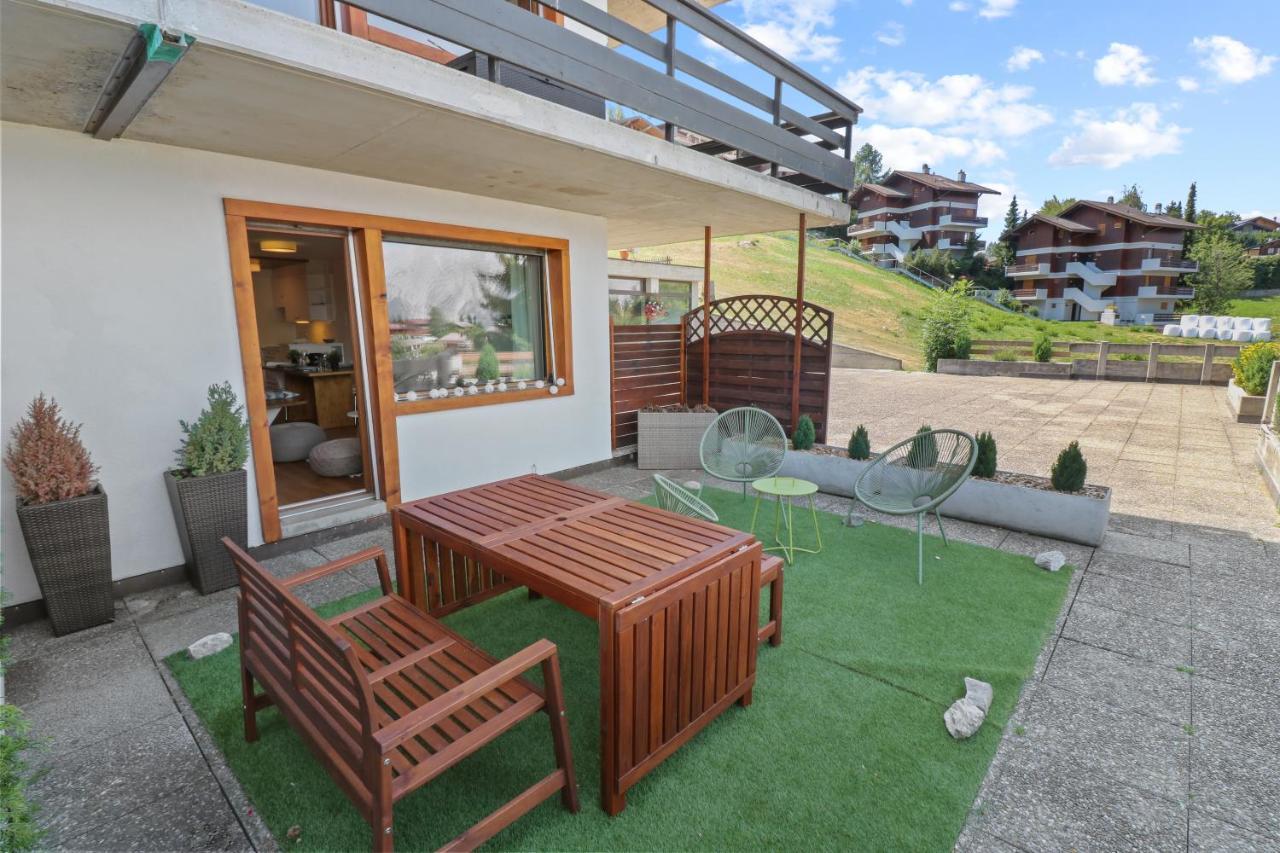 Le Cocon à Leo - Superbe appartement avec piscine Nendaz Extérieur photo