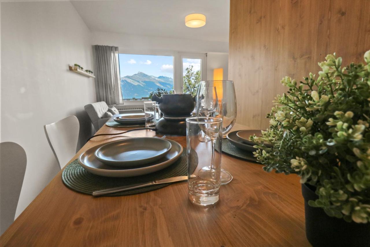 Le Cocon à Leo - Superbe appartement avec piscine Nendaz Extérieur photo