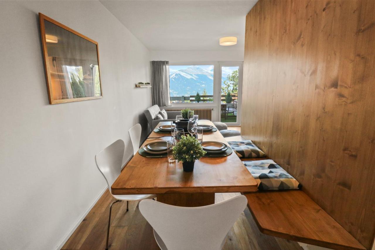 Le Cocon à Leo - Superbe appartement avec piscine Nendaz Extérieur photo